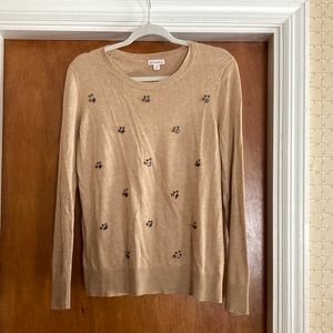 Merona size L sweater. Cute design on the front. Lightweight, soft